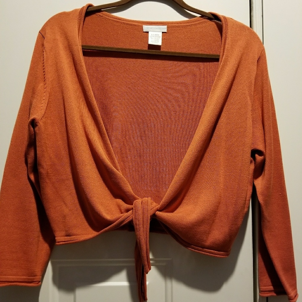 Worthington crop sweater